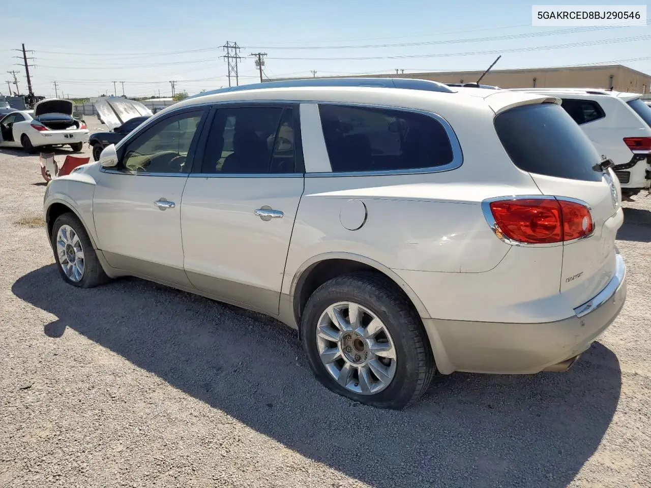 2011 Buick Enclave Cxl VIN: 5GAKRCED8BJ290546 Lot: 64461945