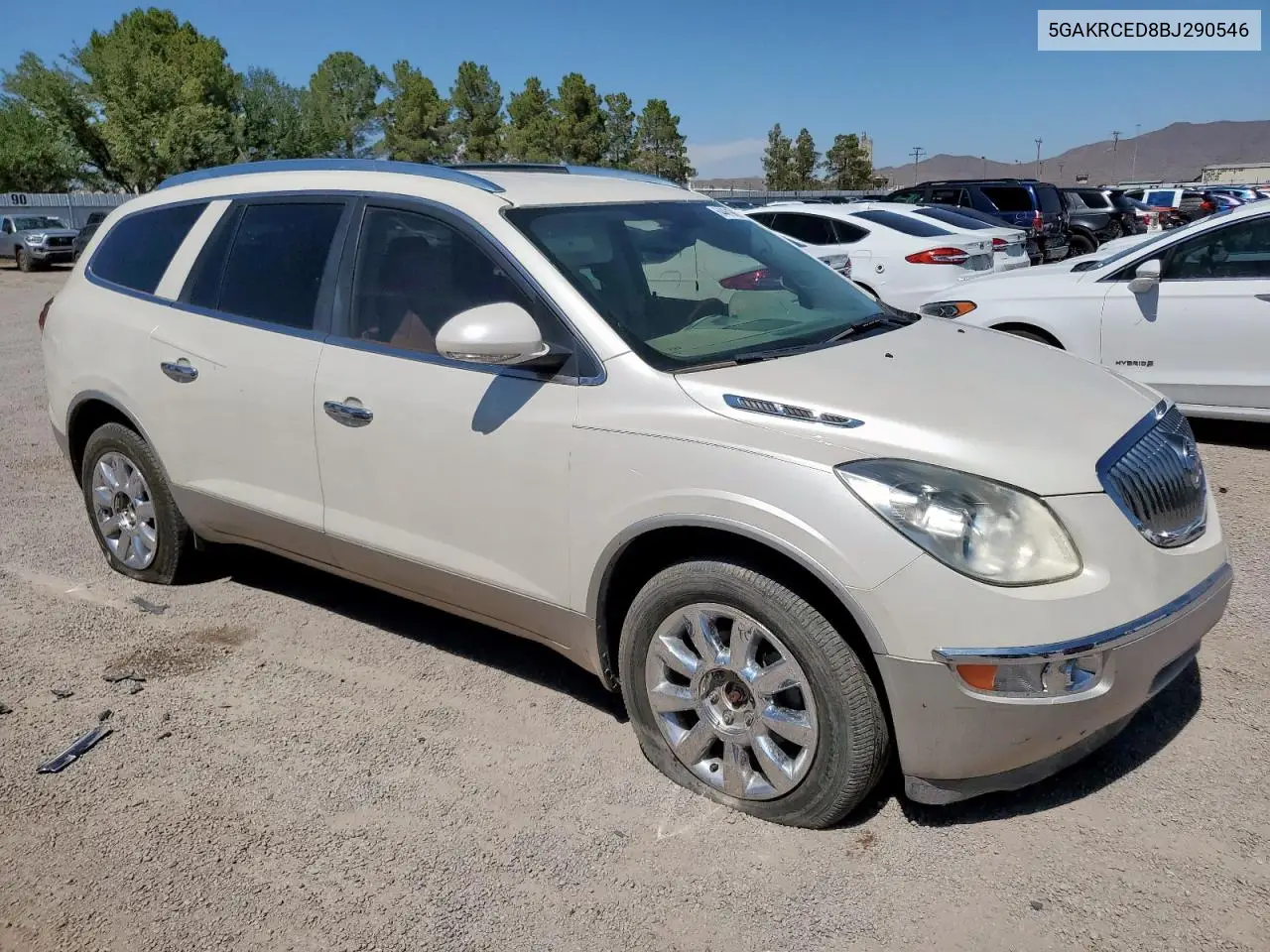 2011 Buick Enclave Cxl VIN: 5GAKRCED8BJ290546 Lot: 64461945