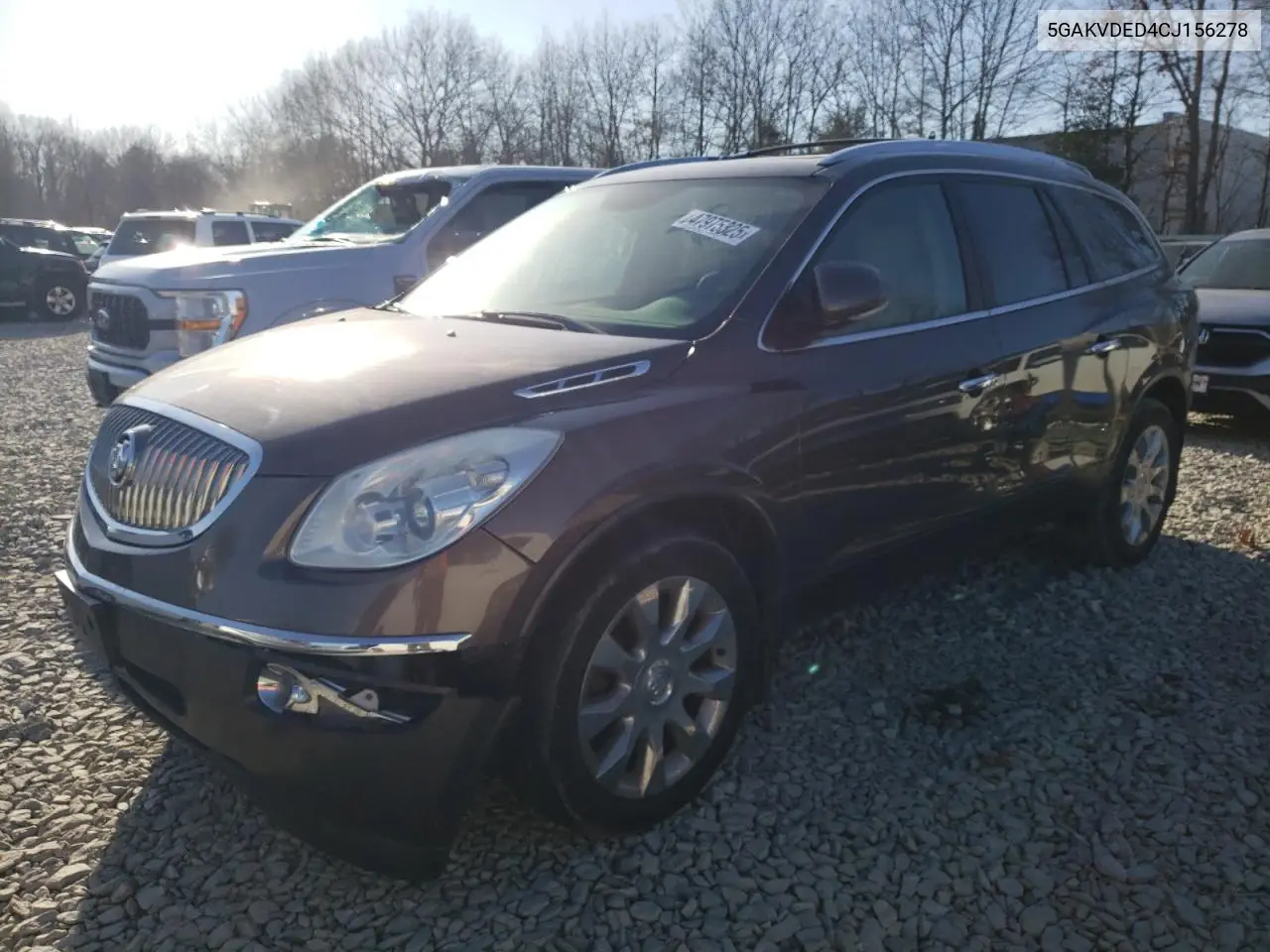 2012 Buick Enclave VIN: 5GAKVDED4CJ156278 Lot: 47975325