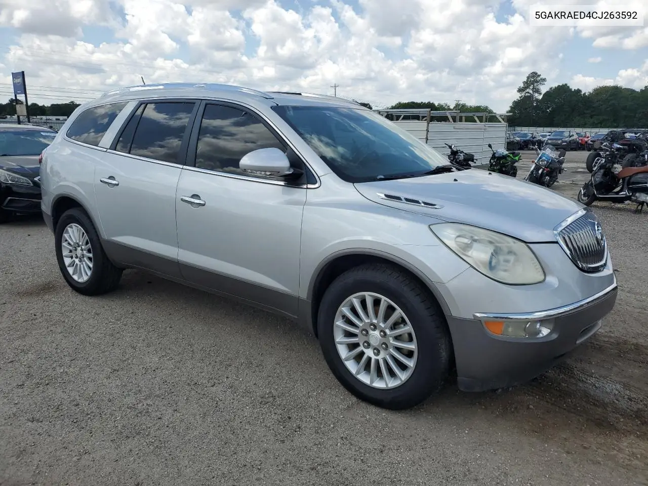 2012 Buick Enclave VIN: 5GAKRAED4CJ263592 Lot: 55932935