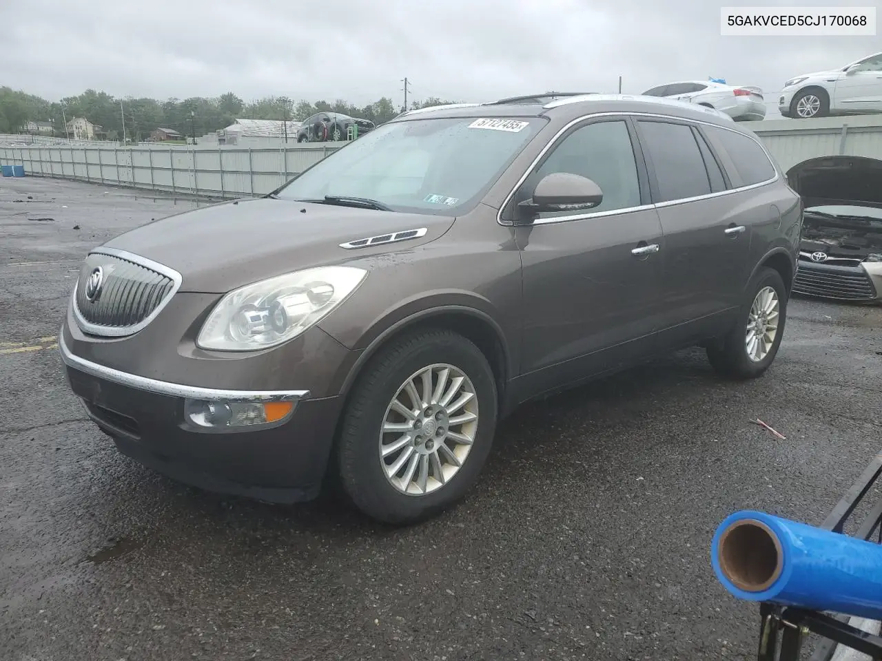 2012 Buick Enclave VIN: 5GAKVCED5CJ170068 Lot: 57127455