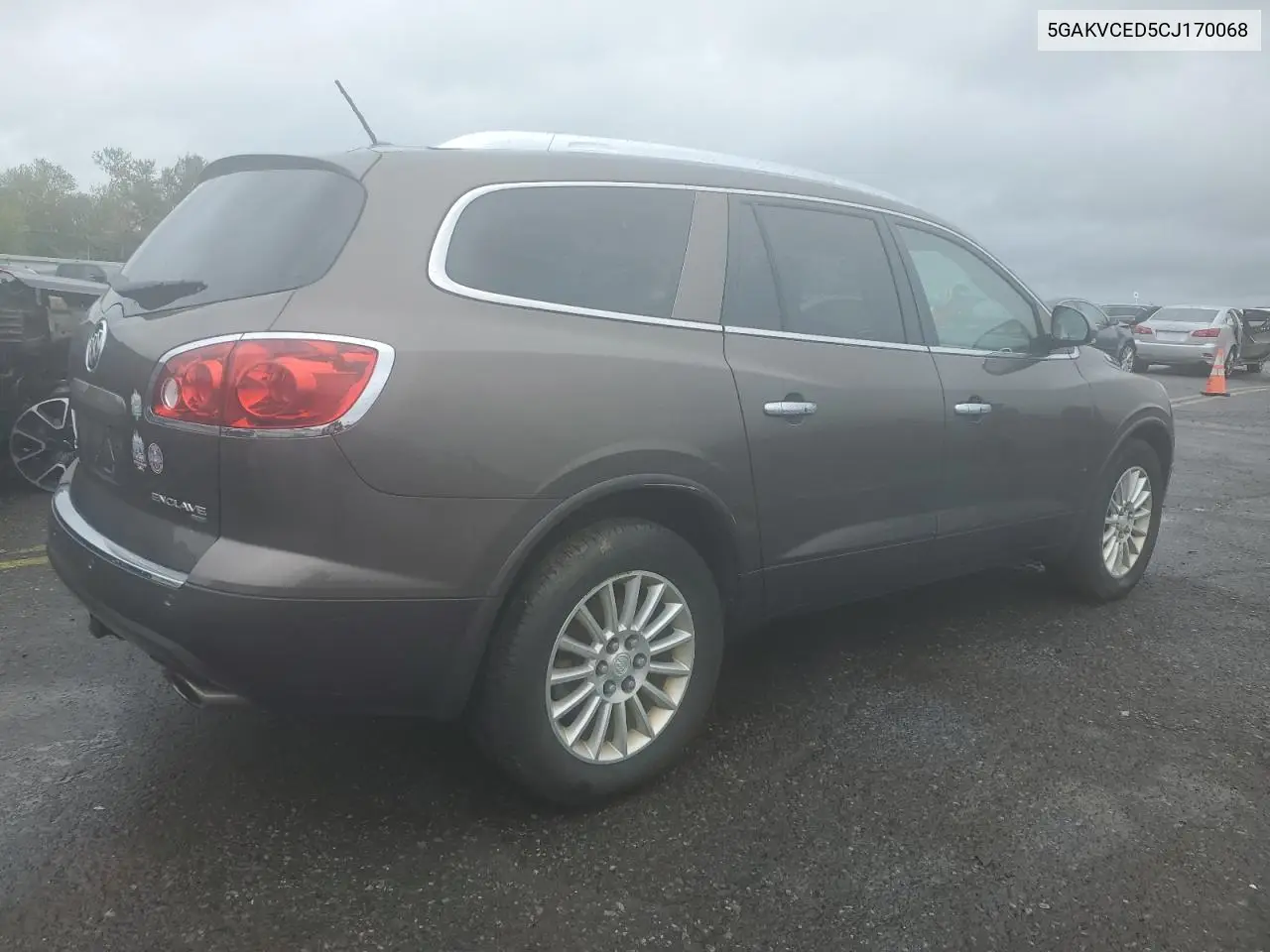2012 Buick Enclave VIN: 5GAKVCED5CJ170068 Lot: 57127455