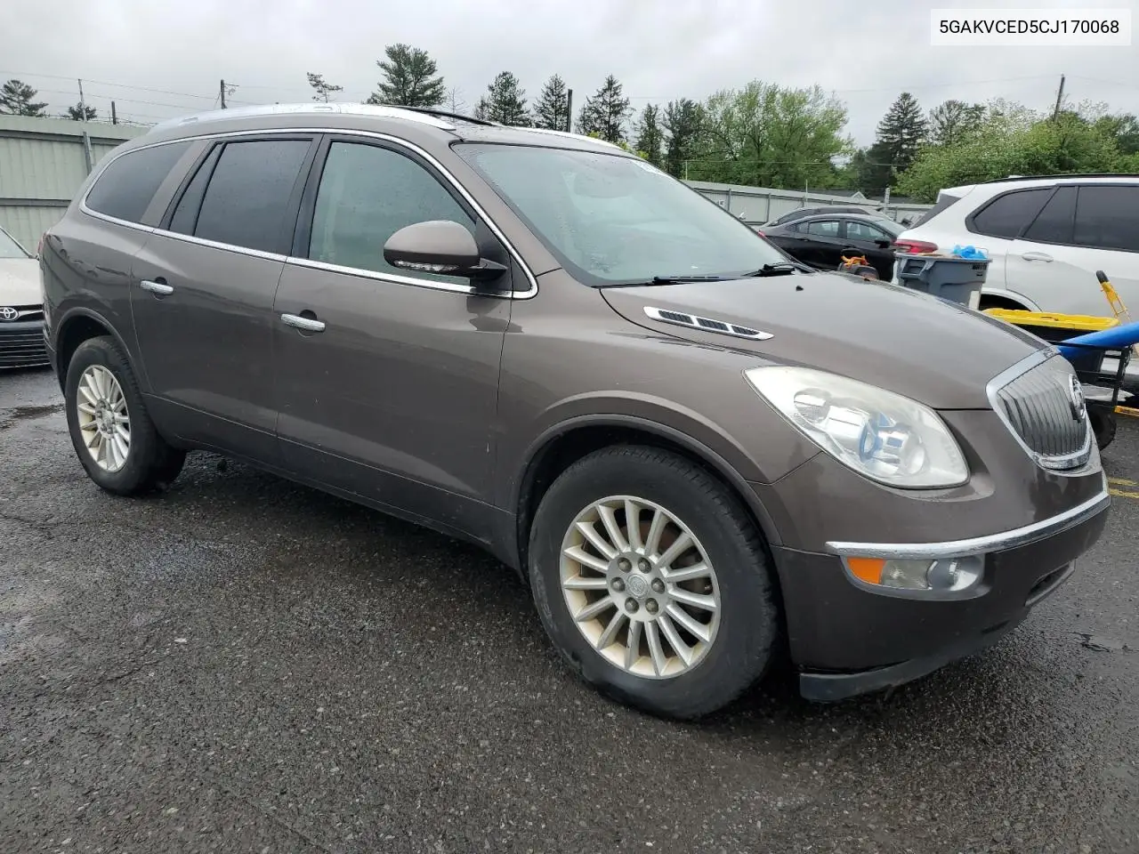 2012 Buick Enclave VIN: 5GAKVCED5CJ170068 Lot: 57127455