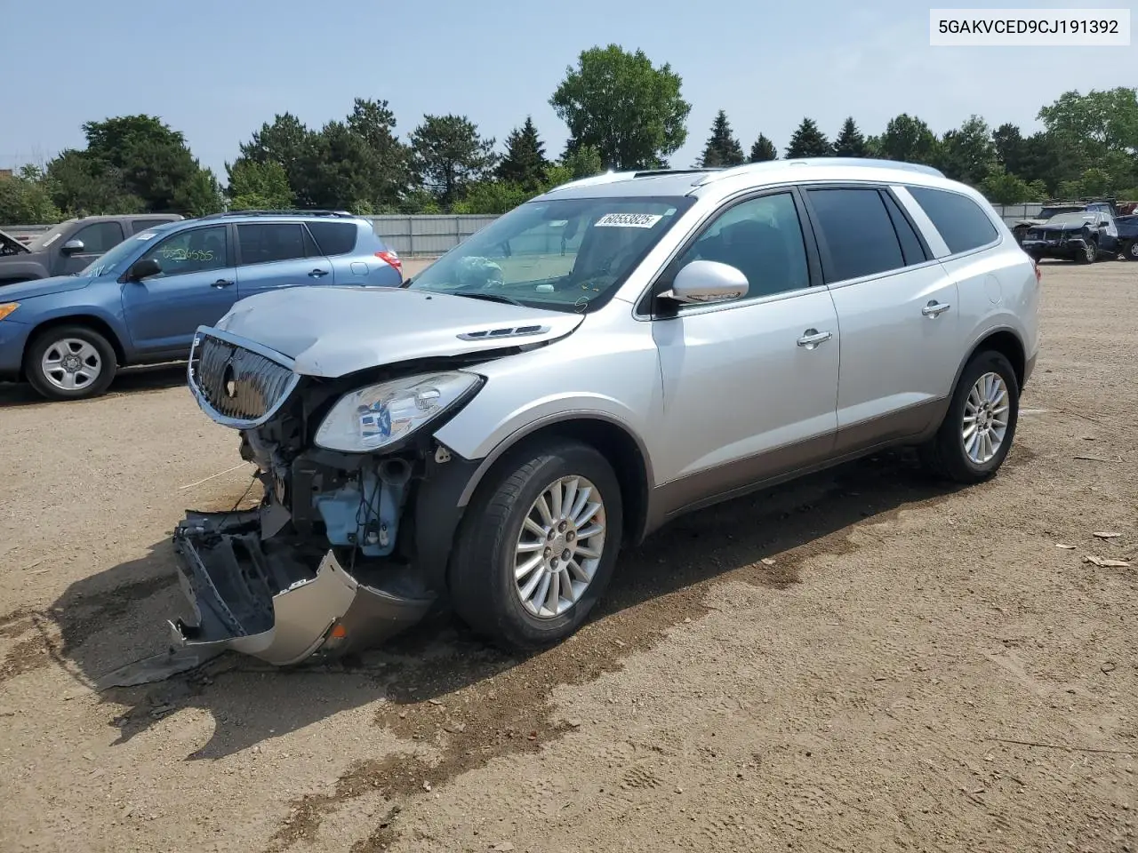 2012 Buick Enclave VIN: 5GAKVCED9CJ191392 Lot: 60553825