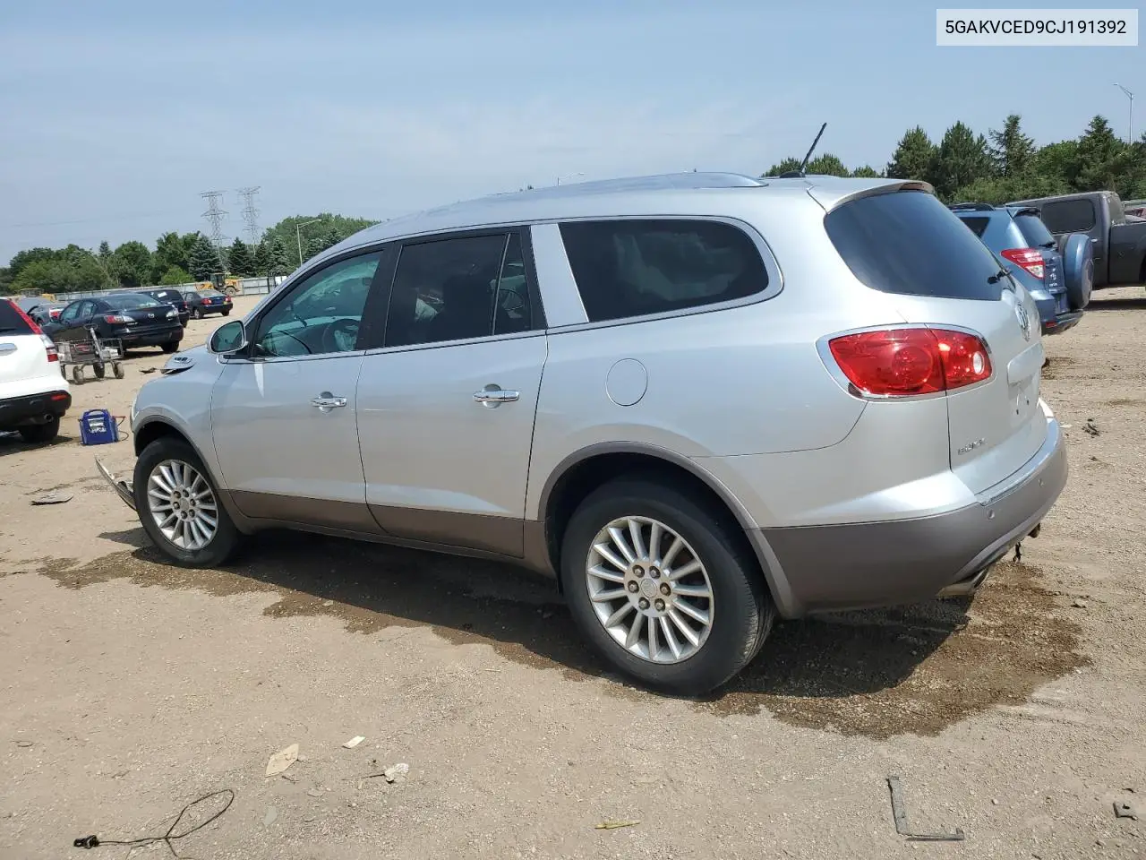 2012 Buick Enclave VIN: 5GAKVCED9CJ191392 Lot: 60553825