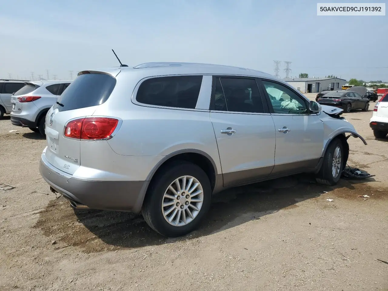 2012 Buick Enclave VIN: 5GAKVCED9CJ191392 Lot: 60553825