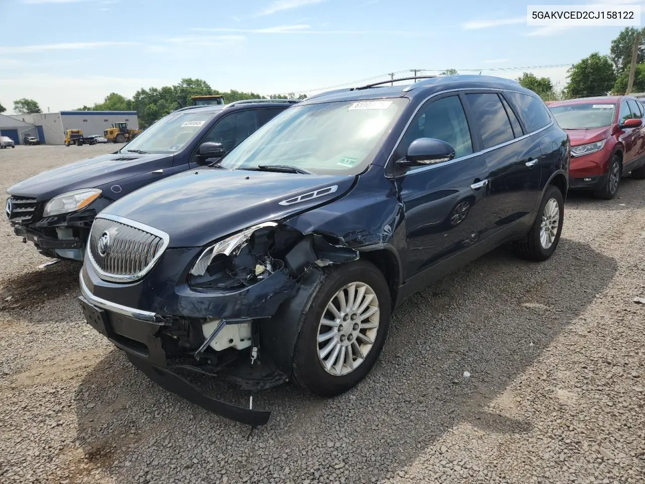 2012 Buick Enclave VIN: 5GAKVCED2CJ158122 Lot: 61900685