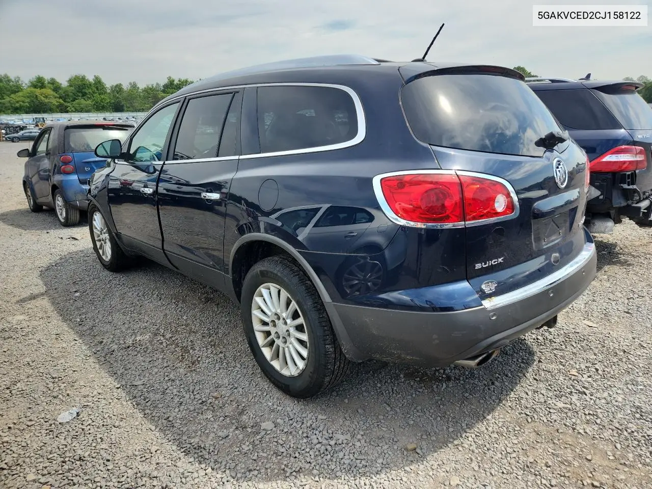 2012 Buick Enclave VIN: 5GAKVCED2CJ158122 Lot: 61900685