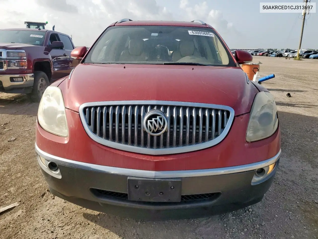 2012 Buick Enclave VIN: 5GAKRCED1CJ313697 Lot: 63005885