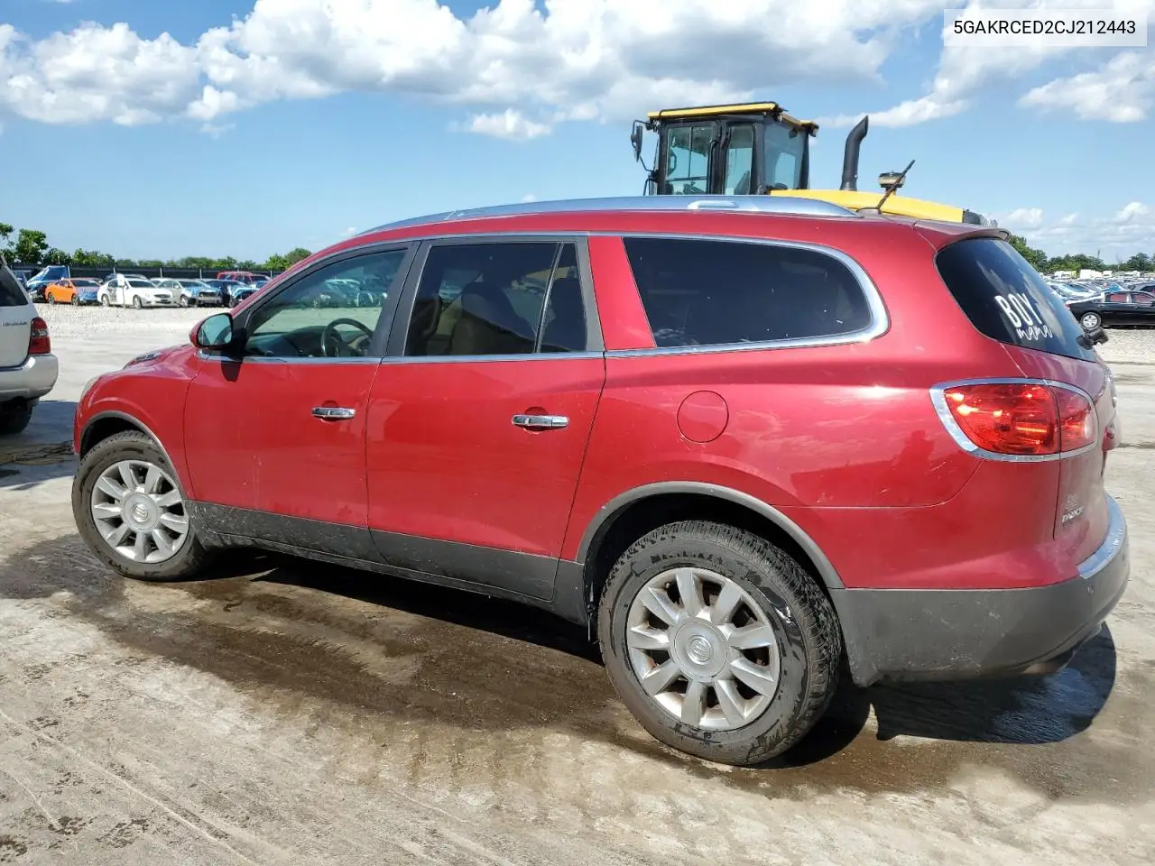 2012 Buick Enclave VIN: 5GAKRCED2CJ212443 Lot: 63258365