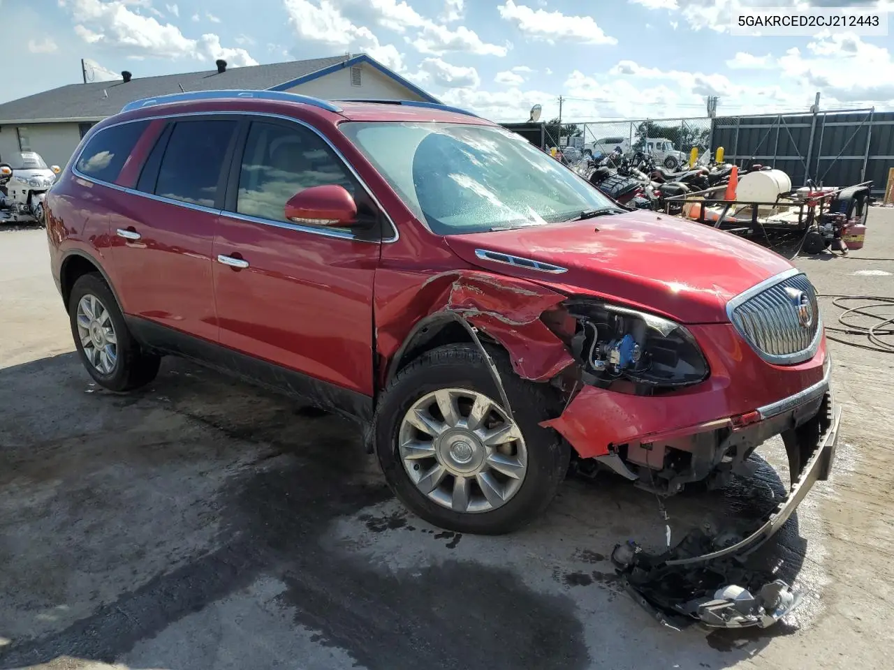 2012 Buick Enclave VIN: 5GAKRCED2CJ212443 Lot: 63258365