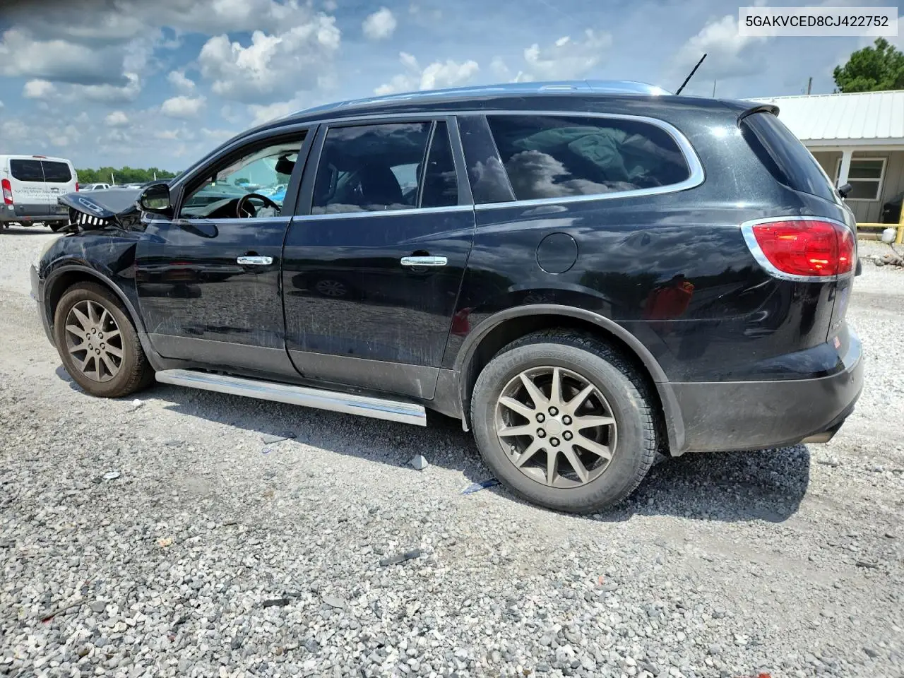 2012 Buick Enclave VIN: 5GAKVCED8CJ422752 Lot: 64242595