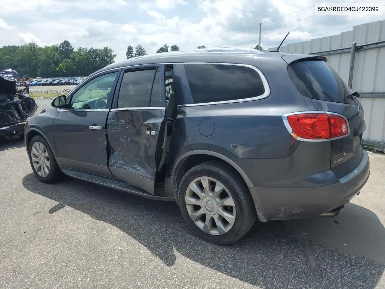 2012 Buick Enclave VIN: 5GAKRDED4CJ422399 Lot: 64373435