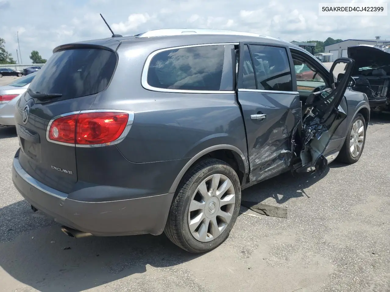 2012 Buick Enclave VIN: 5GAKRDED4CJ422399 Lot: 64373435
