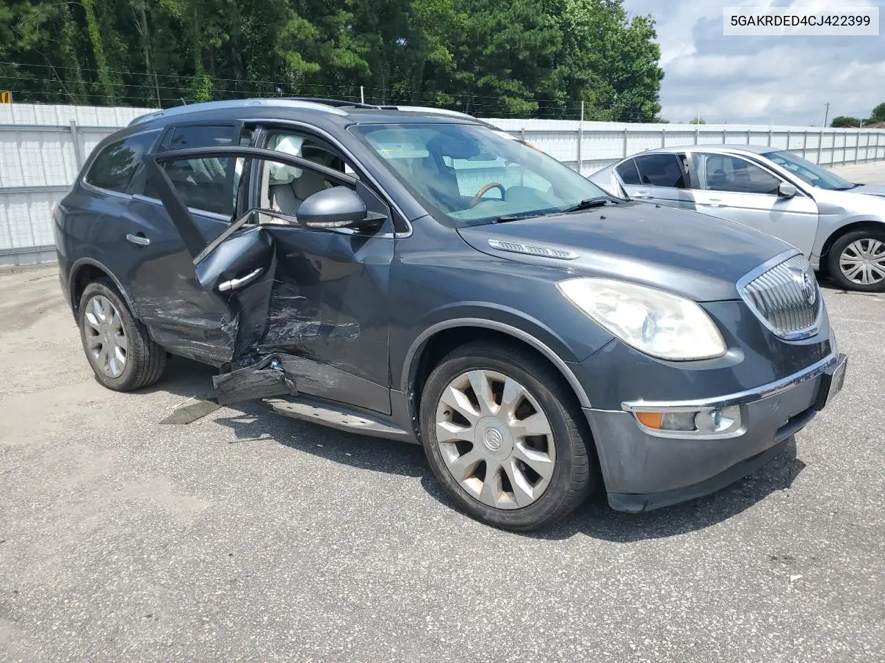 2012 Buick Enclave VIN: 5GAKRDED4CJ422399 Lot: 64373435