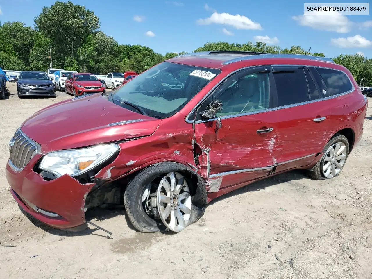 2013 Buick Enclave VIN: 5GAKRDKD6DJ188479 Lot: 56475435