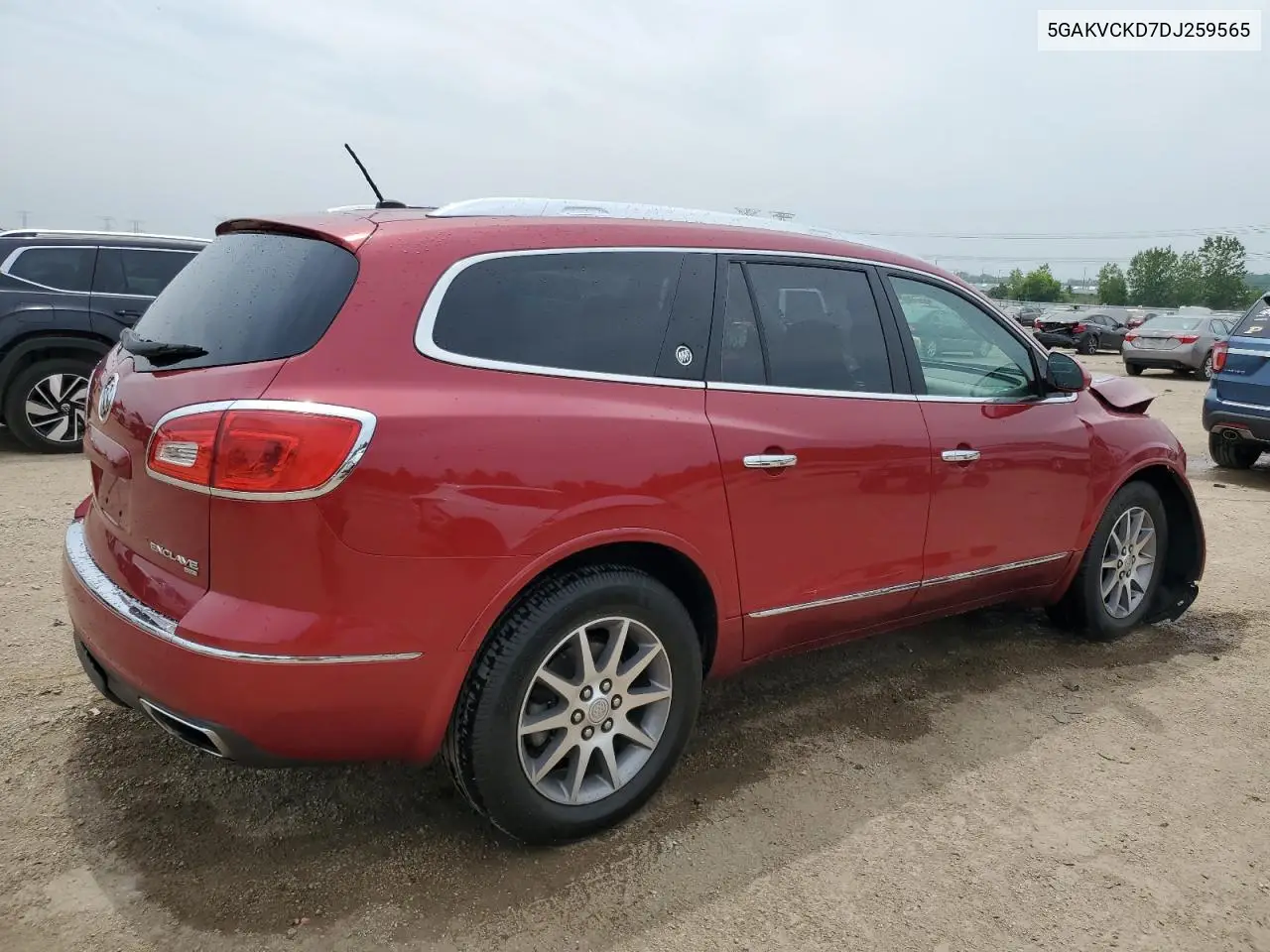 2013 Buick Enclave VIN: 5GAKVCKD7DJ259565 Lot: 60730335