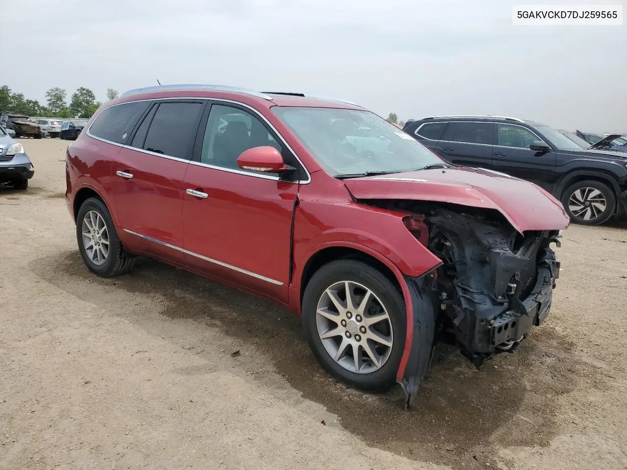 2013 Buick Enclave VIN: 5GAKVCKD7DJ259565 Lot: 60730335