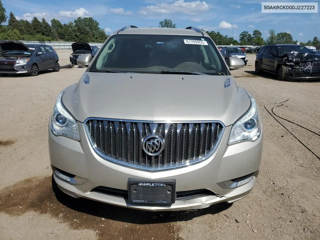 2013 Buick Enclave VIN: 5GAKRCKD0DJ227223 Lot: 61769955