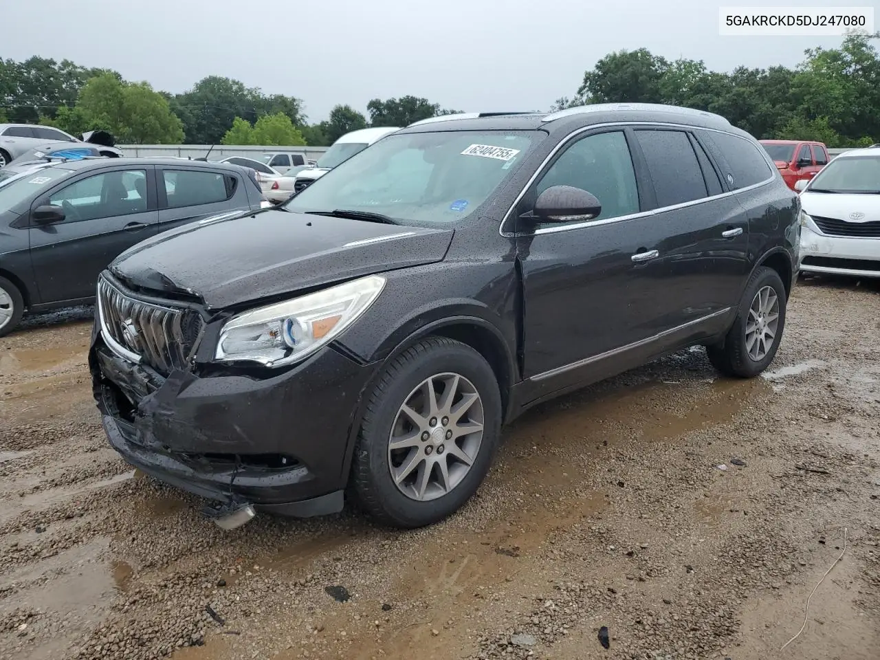 2013 Buick Enclave VIN: 5GAKRCKD5DJ247080 Lot: 62404755