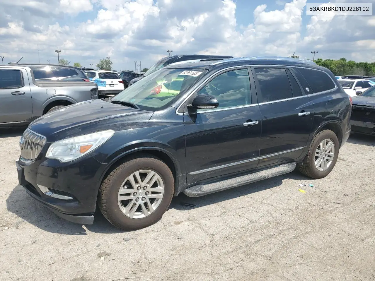 2013 Buick Enclave VIN: 5GAKRBKD1DJ228102 Lot: 62561585