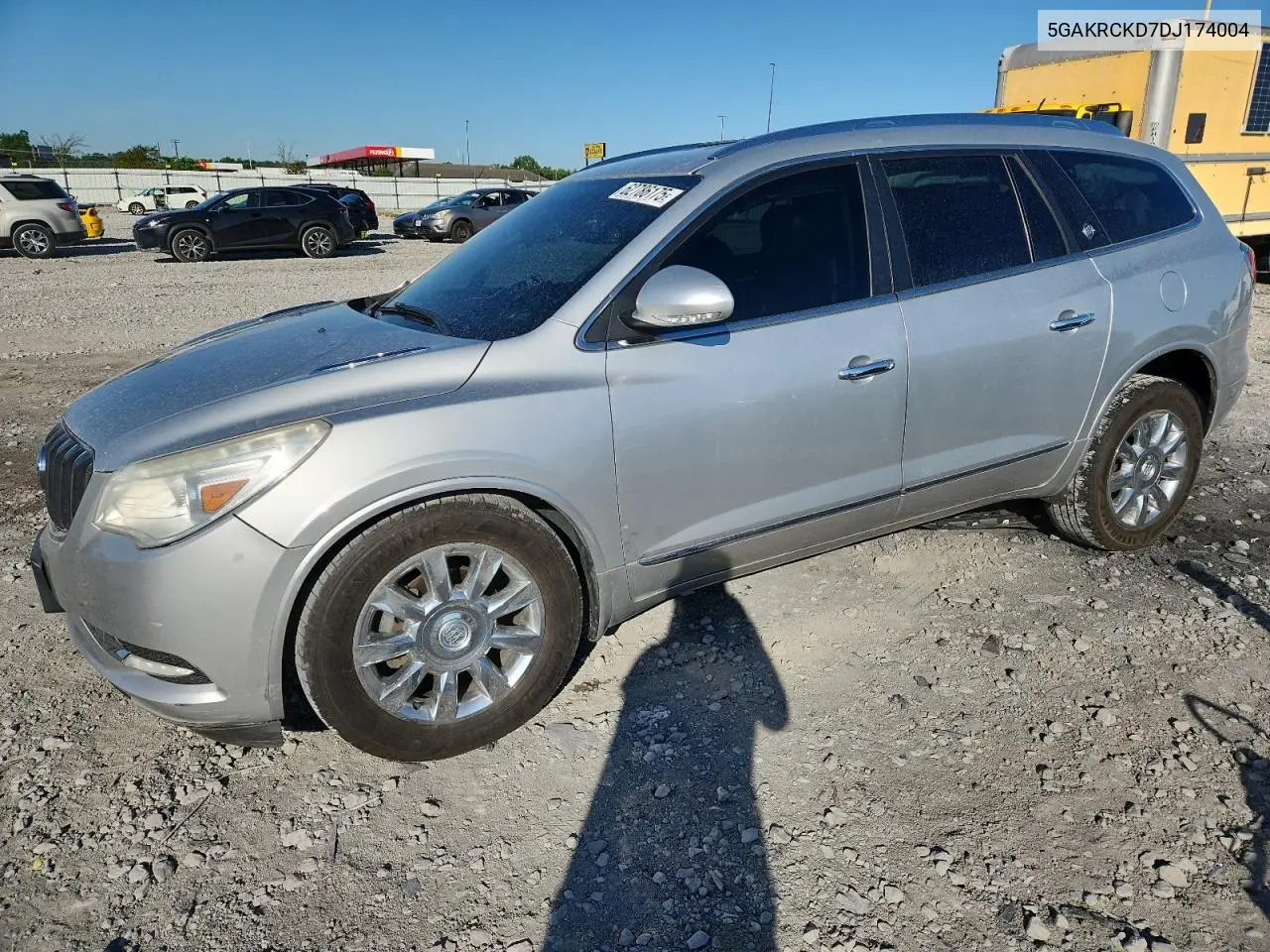 2013 Buick Enclave VIN: 5GAKRCKD7DJ174004 Lot: 62786175
