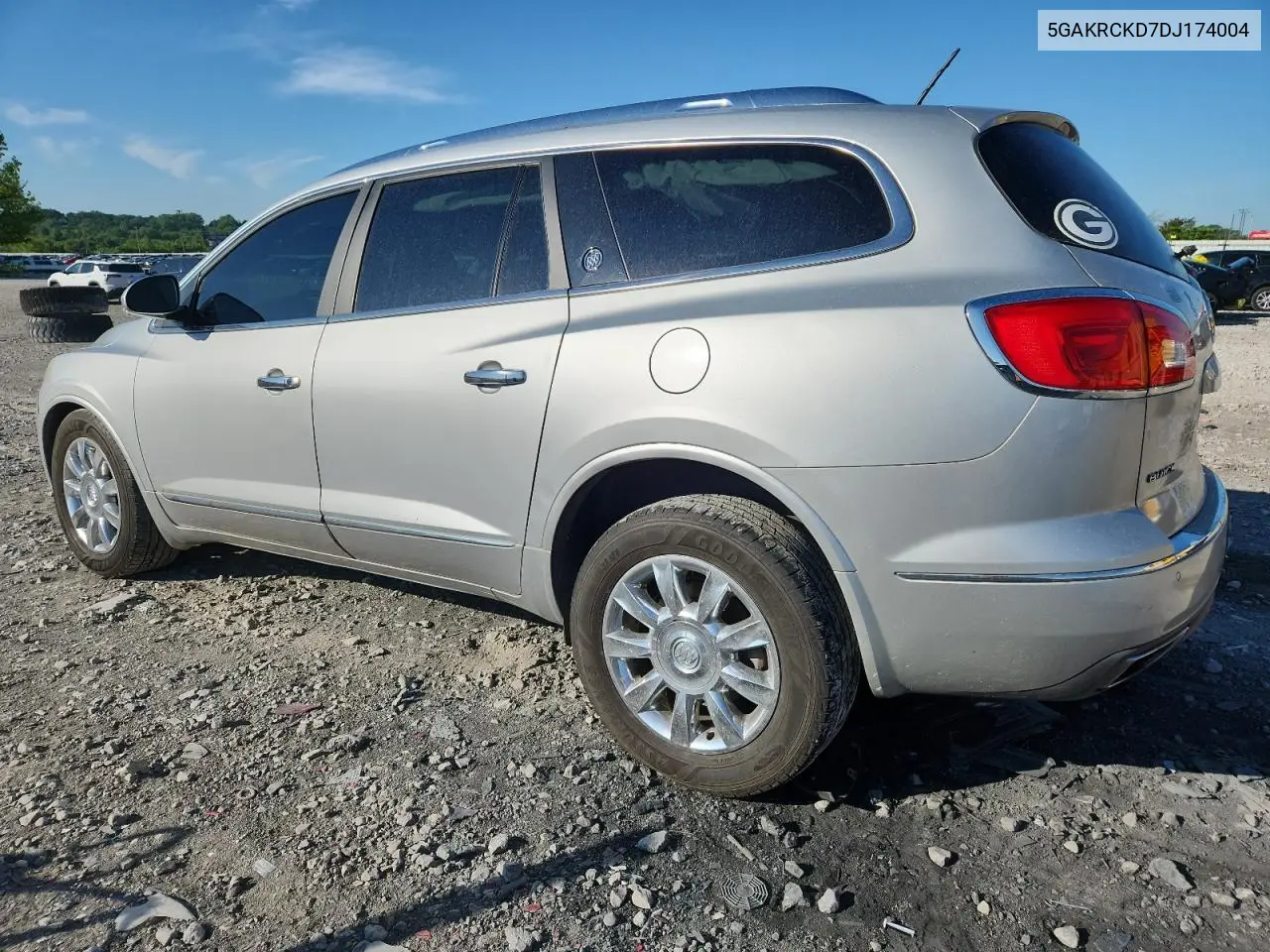 2013 Buick Enclave VIN: 5GAKRCKD7DJ174004 Lot: 62786175