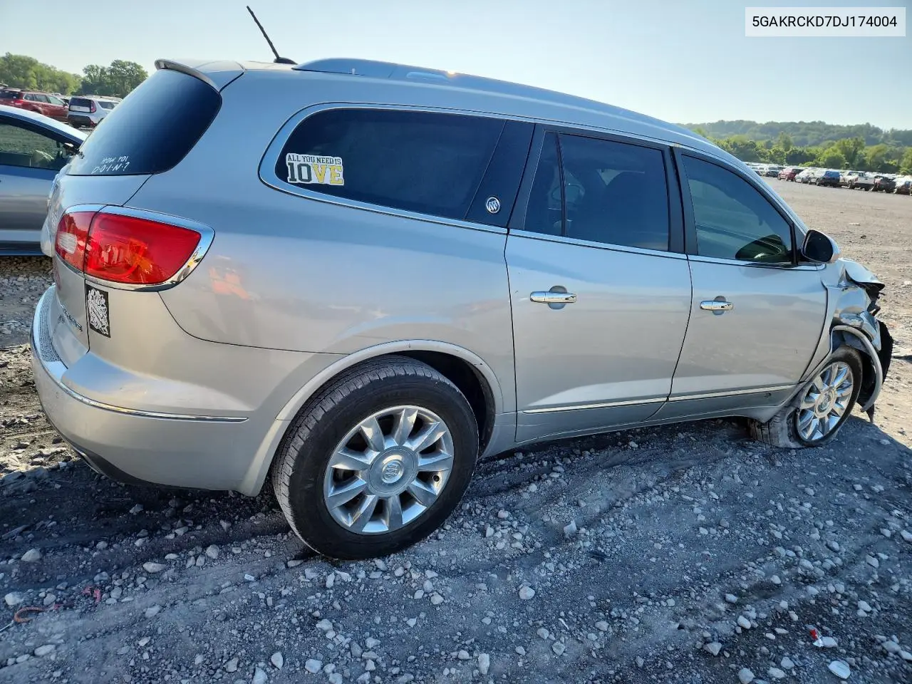 2013 Buick Enclave VIN: 5GAKRCKD7DJ174004 Lot: 62786175