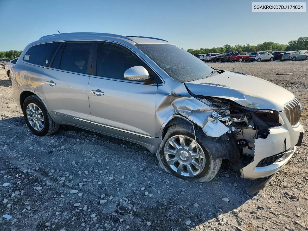 2013 Buick Enclave VIN: 5GAKRCKD7DJ174004 Lot: 62786175