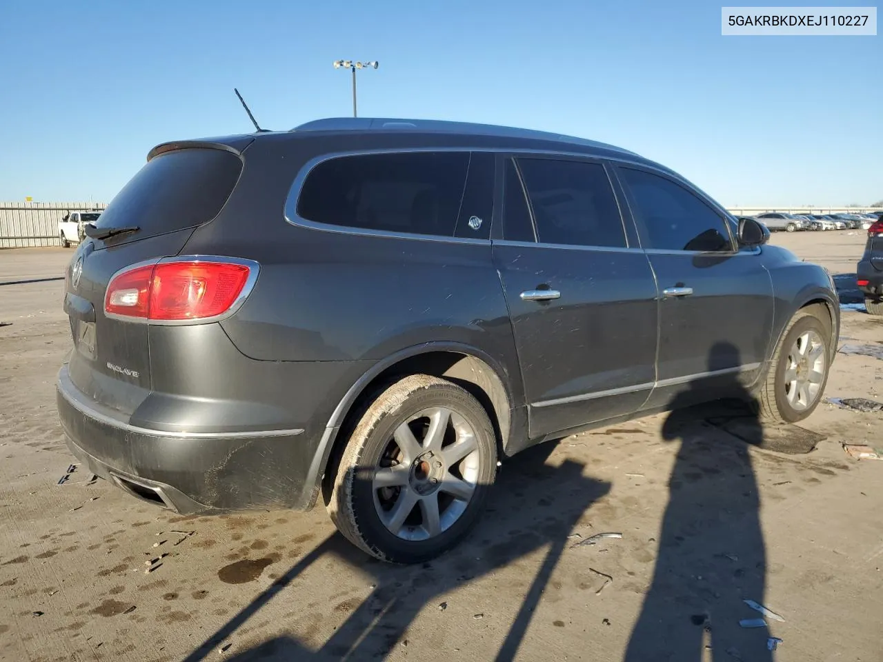 2014 Buick Enclave VIN: 5GAKRBKDXEJ110227 Lot: 43401135