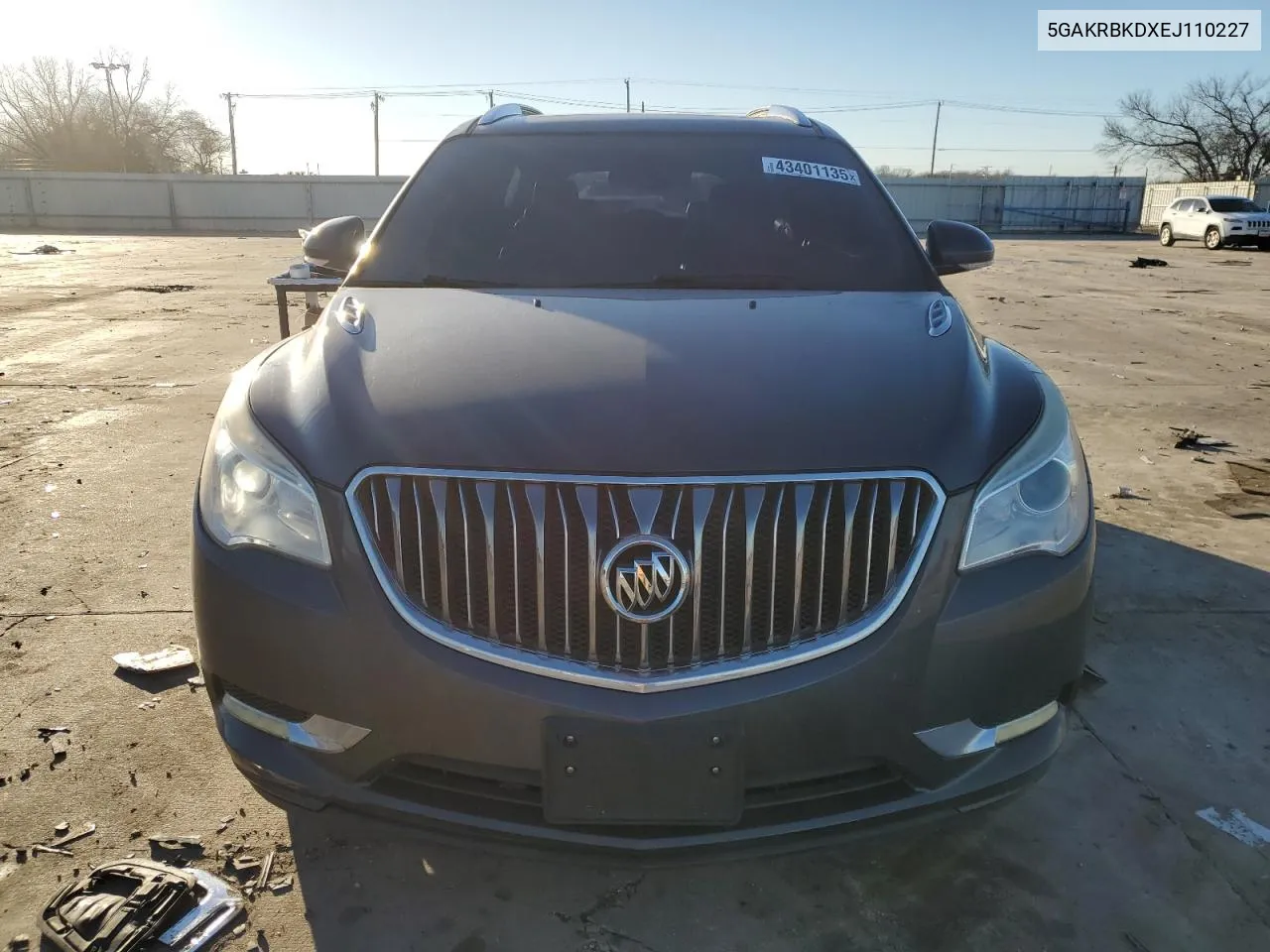 2014 Buick Enclave VIN: 5GAKRBKDXEJ110227 Lot: 43401135
