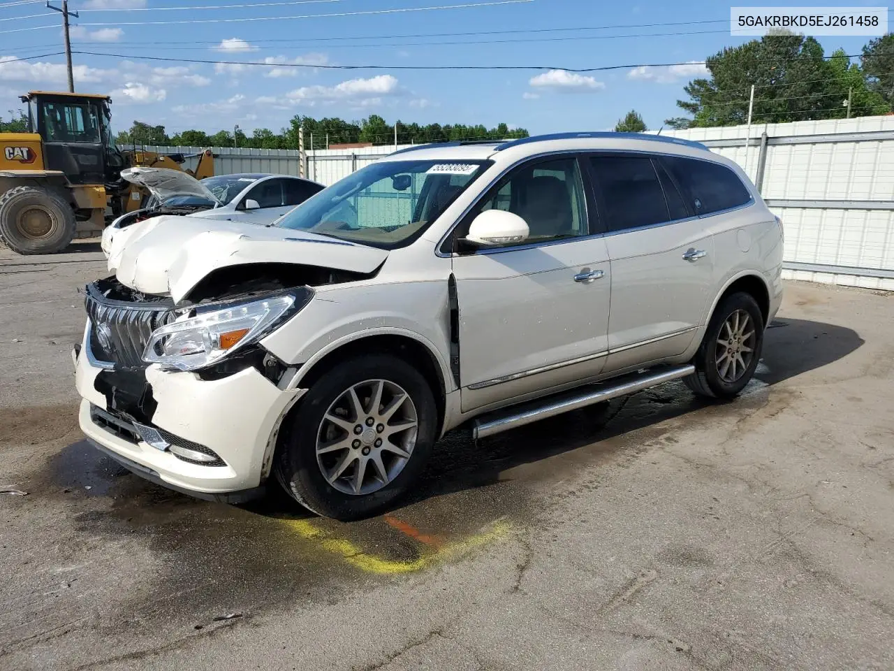 2014 Buick Enclave VIN: 5GAKRBKD5EJ261458 Lot: 55283095