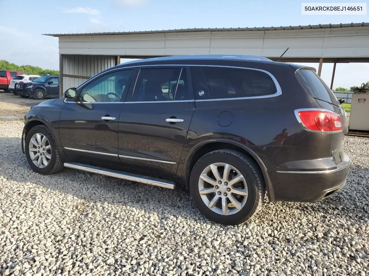 2014 Buick Enclave VIN: 5GAKRCKD8EJ146651 Lot: 56355325