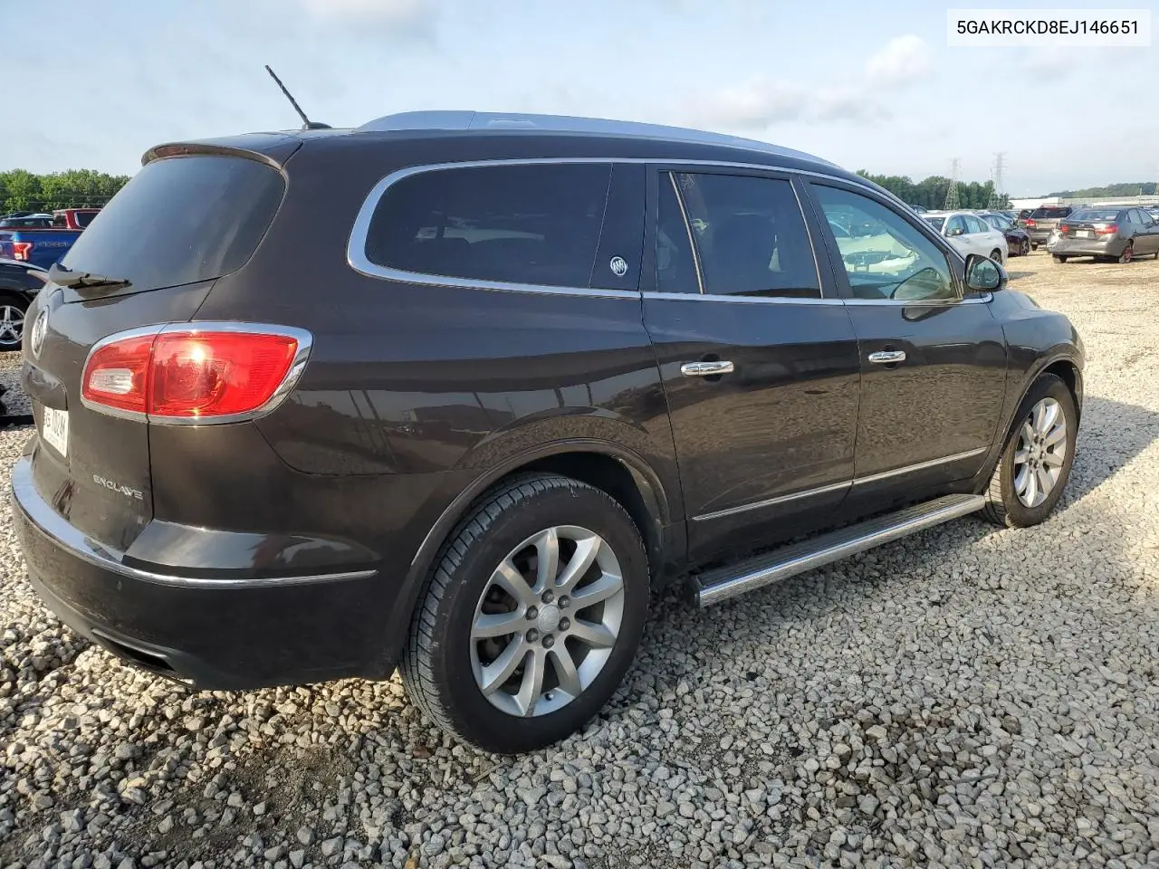 2014 Buick Enclave VIN: 5GAKRCKD8EJ146651 Lot: 56355325