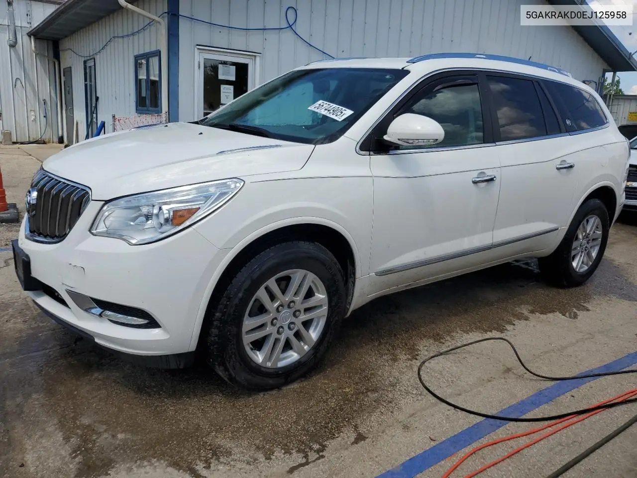 2014 Buick Enclave VIN: 5GAKRAKD0EJ125958 Lot: 56744905