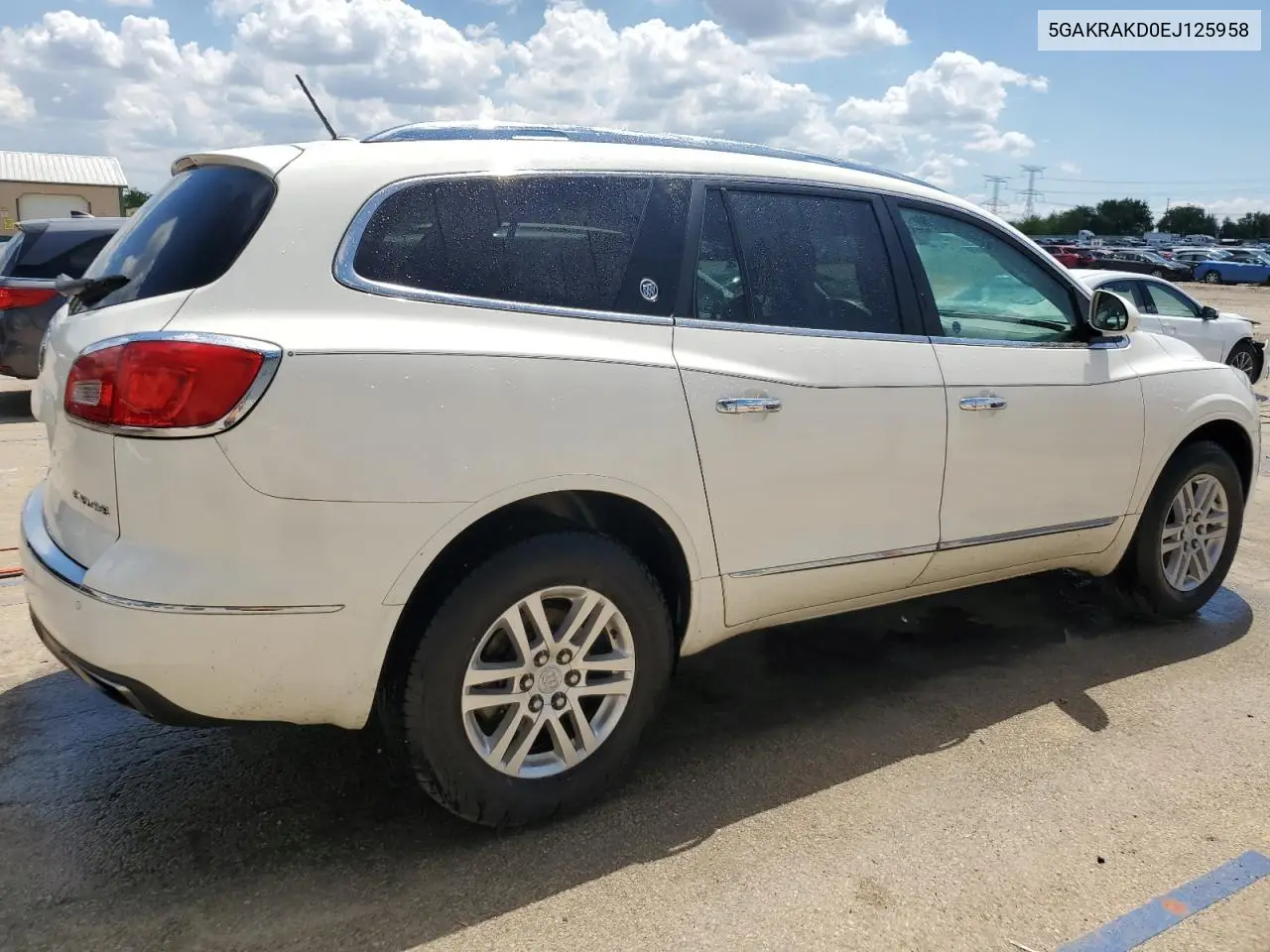 2014 Buick Enclave VIN: 5GAKRAKD0EJ125958 Lot: 56744905