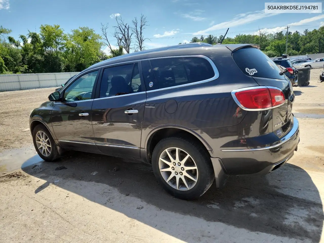 2014 Buick Enclave VIN: 5GAKRBKD5EJ194781 Lot: 60112985