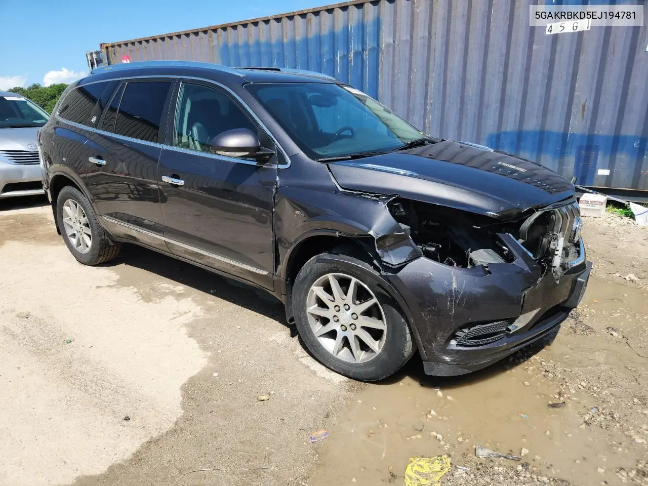 2014 Buick Enclave VIN: 5GAKRBKD5EJ194781 Lot: 60112985
