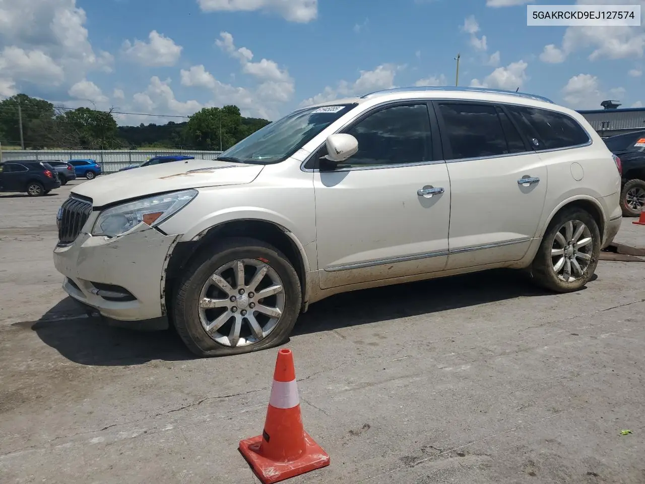 2014 Buick Enclave VIN: 5GAKRCKD9EJ127574 Lot: 61945085