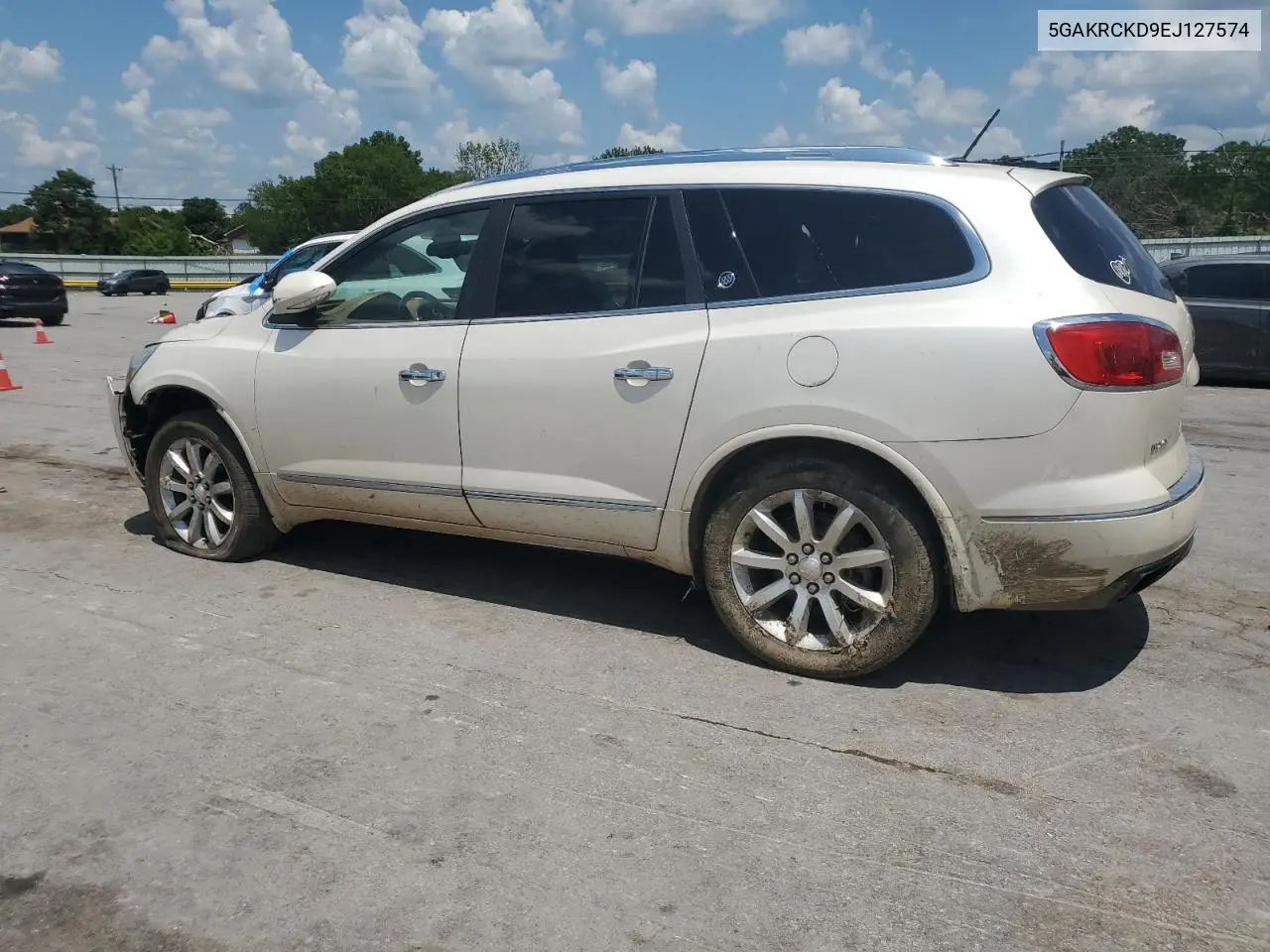 2014 Buick Enclave VIN: 5GAKRCKD9EJ127574 Lot: 61945085