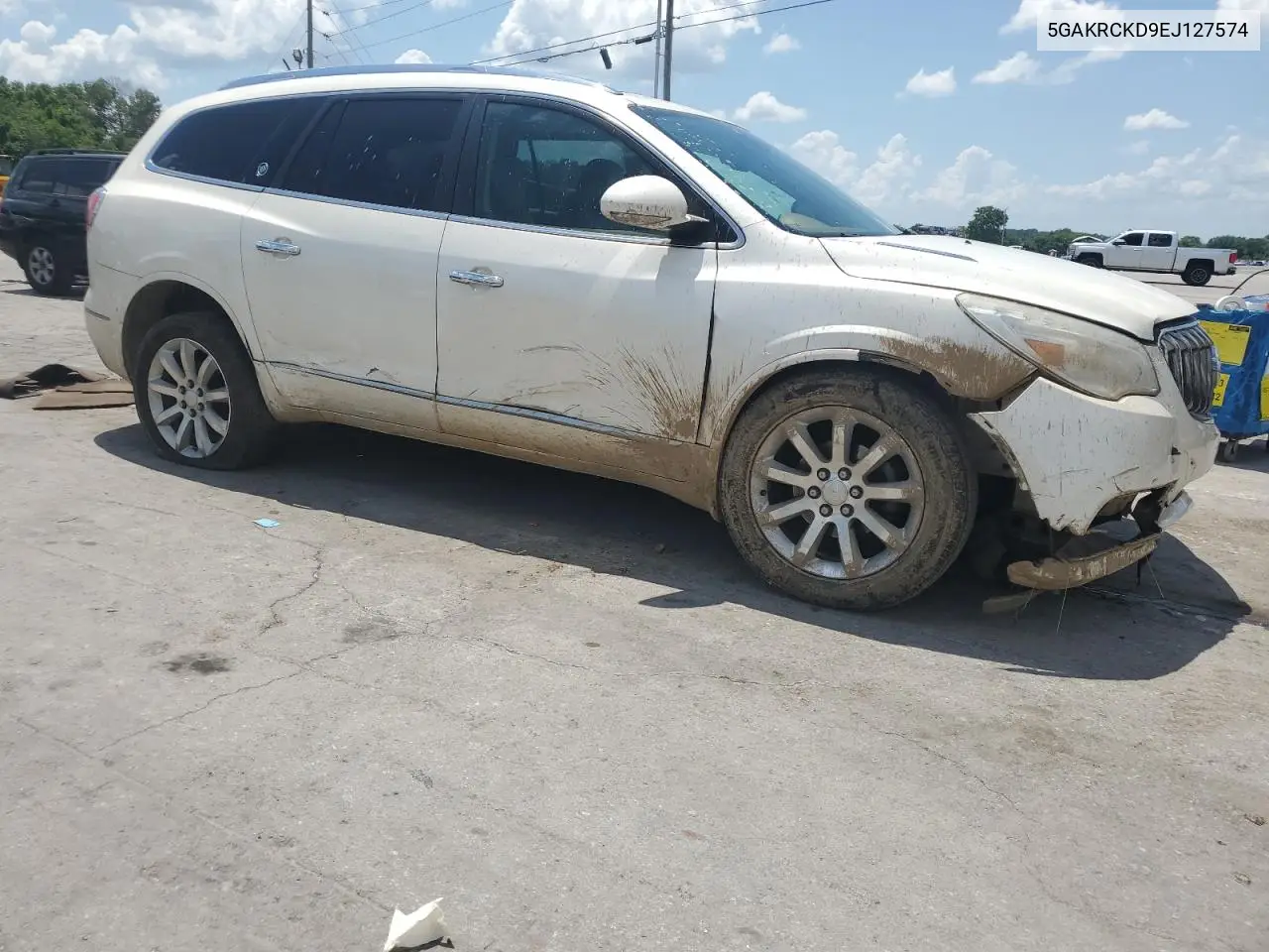 2014 Buick Enclave VIN: 5GAKRCKD9EJ127574 Lot: 61945085