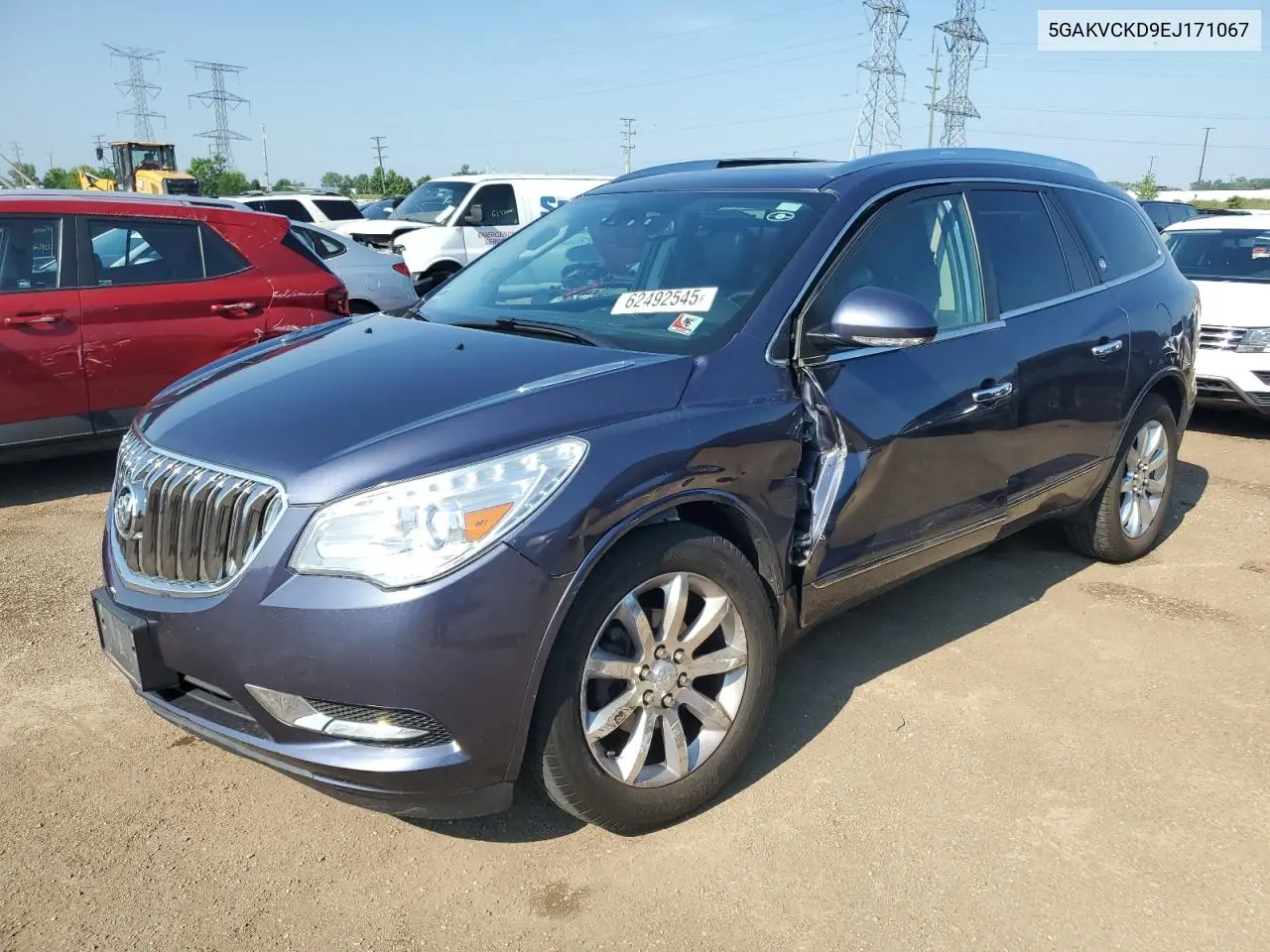 2014 Buick Enclave VIN: 5GAKVCKD9EJ171067 Lot: 62492545