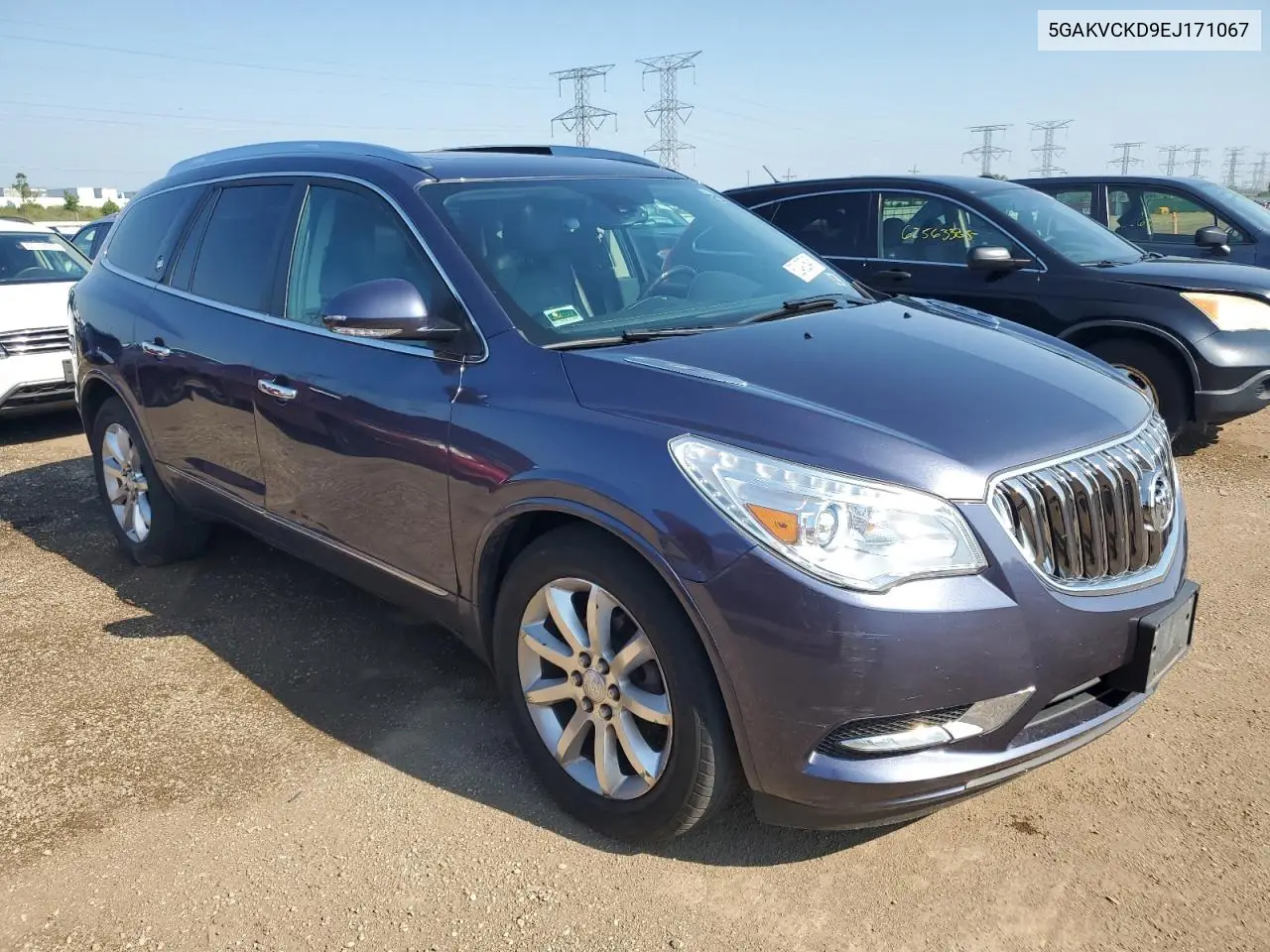 2014 Buick Enclave VIN: 5GAKVCKD9EJ171067 Lot: 62492545