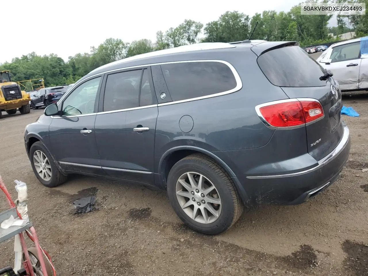 2014 Buick Enclave VIN: 5GAKVBKDXEJ234493 Lot: 62558345