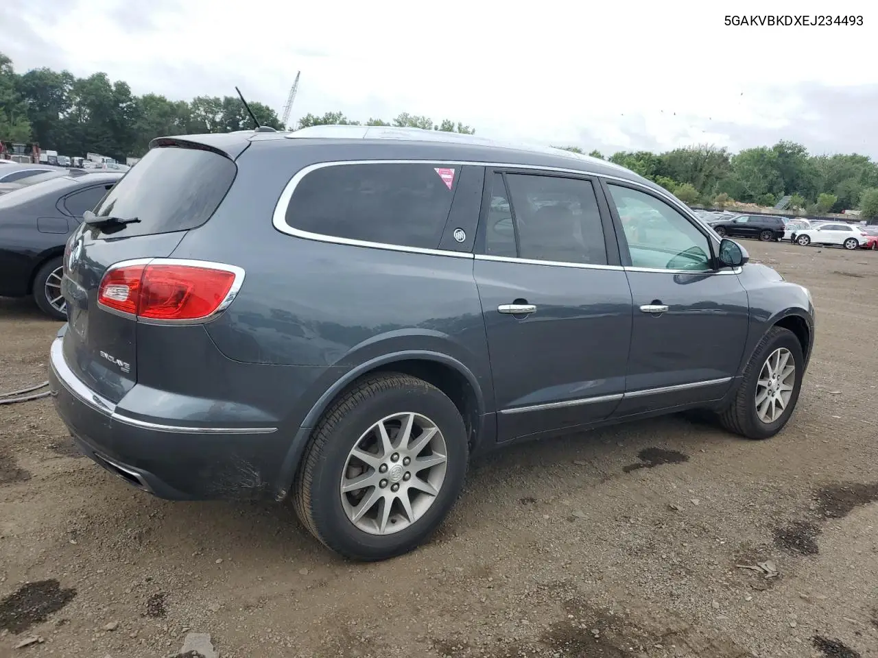 2014 Buick Enclave VIN: 5GAKVBKDXEJ234493 Lot: 62558345