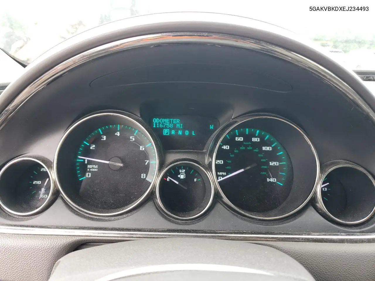 2014 Buick Enclave VIN: 5GAKVBKDXEJ234493 Lot: 62558345