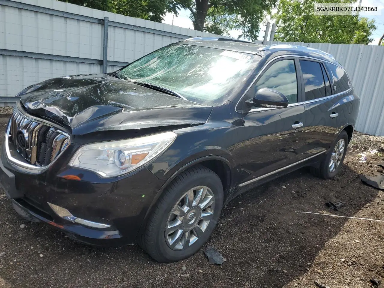 2014 Buick Enclave VIN: 5GAKRBKD7EJ343868 Lot: 62816405
