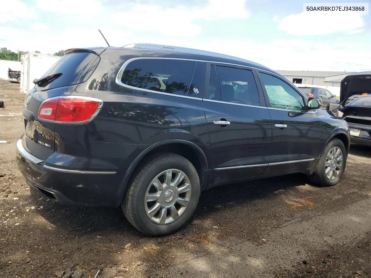 2014 Buick Enclave VIN: 5GAKRBKD7EJ343868 Lot: 62816405