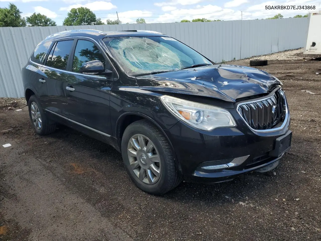 2014 Buick Enclave VIN: 5GAKRBKD7EJ343868 Lot: 62816405