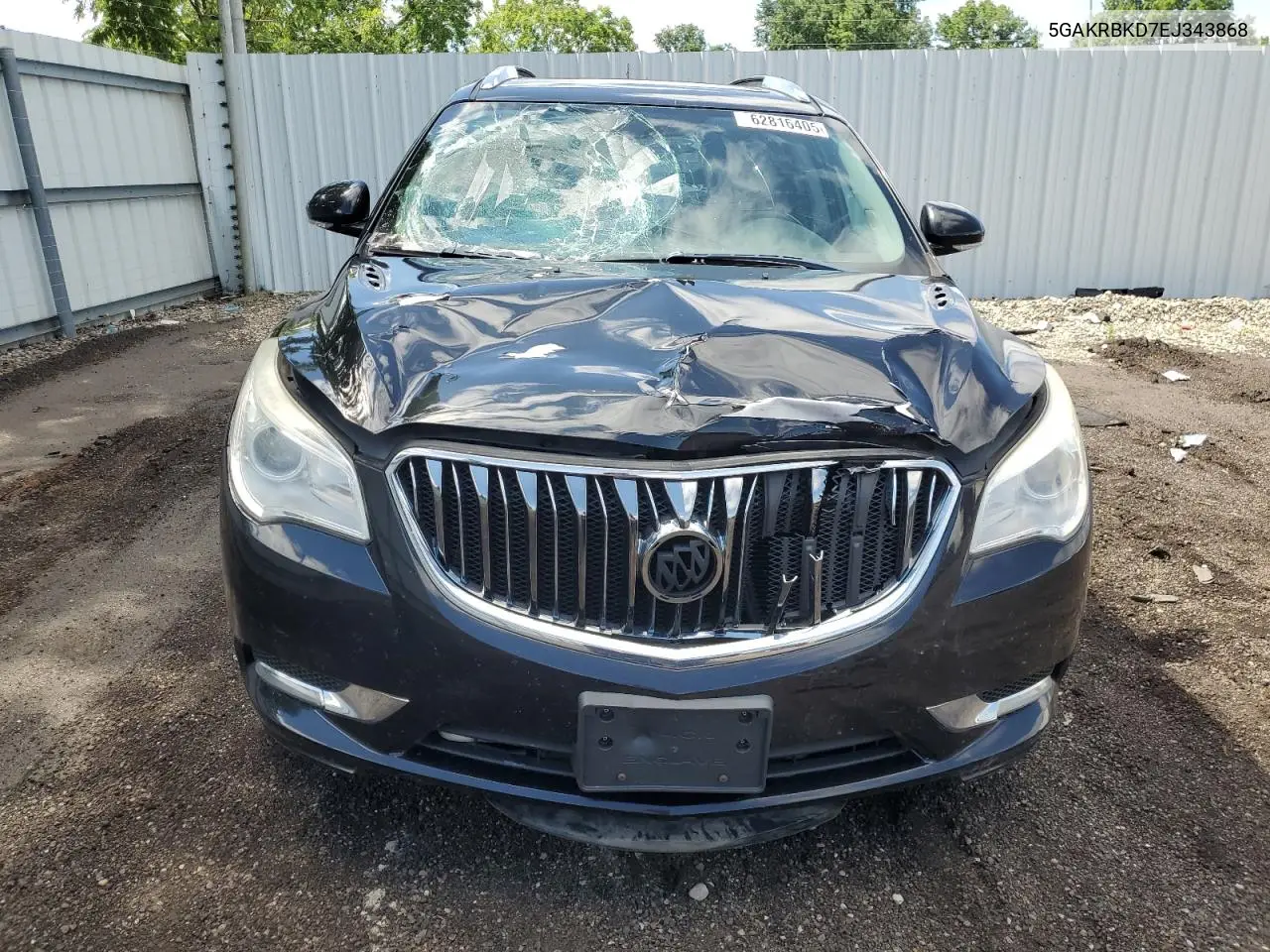 2014 Buick Enclave VIN: 5GAKRBKD7EJ343868 Lot: 62816405